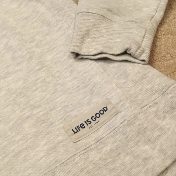 Life is Good “Good Vibes” Crewneck Sweatshirt - Picture 4 of 7